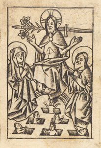 Den sista domen [höger] av Master of St. Erasmus