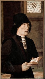 Porträtt av Pierantonio Baroncelli (olja på trä, cirka 1489)