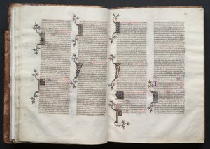 The Gotha Missal: Fol. 23r, Text, c. 1375.