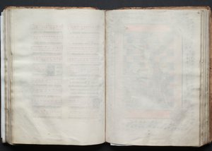 The Gotha Missal: Fol. 63r, Text, c. 1375. av Master of the Boqueteaux