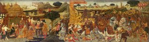 Slaget vid Issus av Master of the Brucianesi