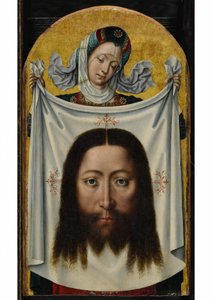 Sankta Veronica med Sudarium av Master of the Bruges Legend of St. Ursula