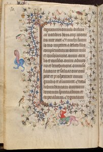 Timmar av Karl den ädle, kung av Navarra (1361-1425): fol. 15v, Text av Master of the Brussels Initials and Associates