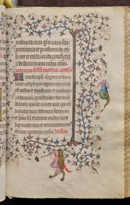 Timmar av Karl den ädle, kung av Navarra (1361-1425): fol. 270r, Text av Master of the Brussels Initials and Associates
