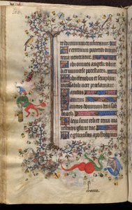 Timmar av Karl den ädle, kung av Navarra (1361-1425): fol. 52v, Text av Master of the Brussels Initials and Associates
