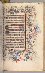 Timmar för Karl den ädle, kung av Navarra 1361-1425: fol. 239r, Text, ca. 1405. av Master of the Brussels Initials and Associates