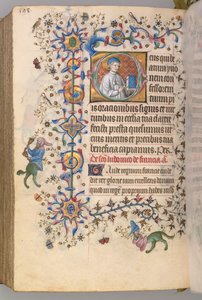 Timmar för Karl den ädle, kung av Navarra 1361-1425, fol. 293v, St. Yoon, ca. 1405.