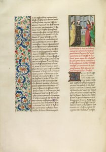 Hertig Vilhelm av Gelders och Rikard II av Master of the Copenhagen Caesar