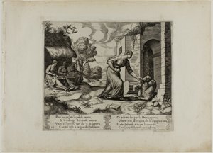 Psyche kommer in i underjorden av Master of the Die