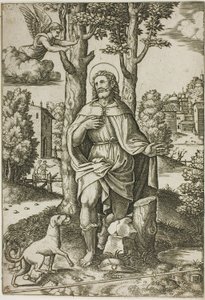 St. Roch av Master of the Die