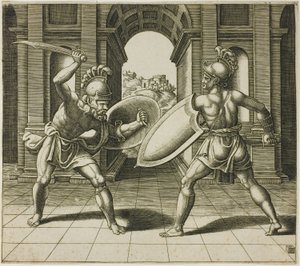 De två gladiatorerna av Master of the Die