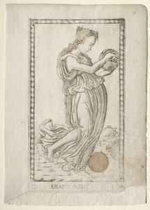 Erato (lyrik och kärlekspoesi) (från Tarocchi-serien D: Apollo and the Muses, #14) av Master of the E Series Tarocchi