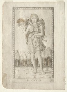 Genius of the World (från Tarocchi, serie B: Cosmic Principles and Virtues, #33) av Master of the E Series Tarocchi
