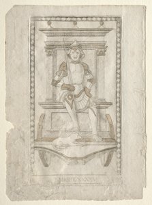 Mars (från Tarocchi, serie A: Firmaments of the Universe, #45) av Master of the E Series Tarocchi