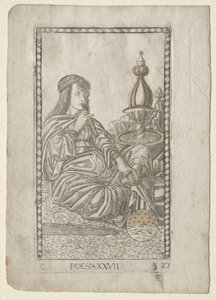 Poesi (från Tarocchi, serie C: Liberal Arts, #27) av Master of the E Series Tarocchi