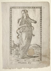 Polyhymnia (heroiska hymner) (från Tarocchi-serien D: Apollo and the Muses, #15) av Master of the E Series Tarocchi
