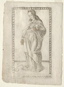 Temperance (från Tarocchi, serie B: Cosmic Principles and Virtues, #34) av Master of the E Series Tarocchi