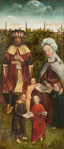 The Family of Saint Anne Triptych, högra panelen, ca 1500-1510. av Master of the Family of Saint