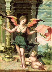 An Allegory of Fame (panel)