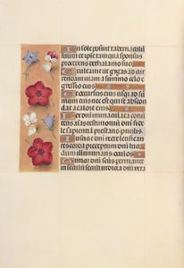 Hours of Queen Isabella the Catholic, Queen of Spain: Fol. 101v, c. 1500. av Master of the First Prayerbook of Maximillian