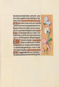 Hours of Queen Isabella the Catholic, Queen of Spain: Fol. 118r, c. 1500. av Master of the First Prayerbook of Maximillian