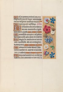 Hours of Queen Isabella the Catholic, Queen of Spain: Fol. 128r, c. 1500. av Master of the First Prayerbook of Maximillian