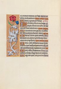 Hours of Queen Isabella the Catholic, Queen of Spain: Fol. 133v, c. 1500. av Master of the First Prayerbook of Maximillian