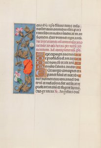 Hours of Queen Isabella the Catholic, Queen of Spain: Fol. 161v, c. 1500. av Master of the First Prayerbook of Maximillian