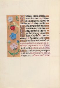Hours of Queen Isabella the Catholic, Queen of Spain: Fol. 164v, c. 1500.