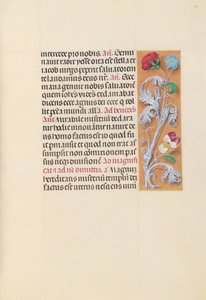 Hours of Queen Isabella the Catholic, Queen of Spain: Fol. 166r, c. 1500. av Master of the First Prayerbook of Maximillian