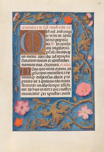 Hours of Queen Isabella the Catholic, Queen of Spain: Fol. 168r, ca. 1500. av Master of the First Prayerbook of Maximillian