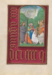 Hours of Queen Isabella the Catholic, Queen of Spain: Fol. 169v, Johannes Döparen, ca. 1500. av Master of the First Prayerbook of Maximillian