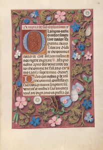 Hours of Queen Isabella the Catholic, Queen of Spain: Fol. 186r, ca. 1500. av Master of the First Prayerbook of Maximillian
