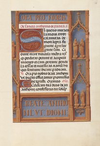 Hours of Queen Isabella the Catholic, Queen of Spain: Fol. 188r, ca. 1500. av Master of the First Prayerbook of Maximillian