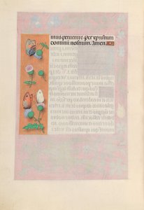 Hours of Queen Isabella the Catholic, Queen of Spain: Fol. 190v, ca. 1500. av Master of the First Prayerbook of Maximillian