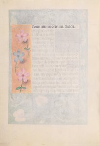 Hours of Queen Isabella the Catholic, Queen of Spain: Fol. 194v, c. 1500. av Master of the First Prayerbook of Maximillian
