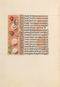 Hours of Queen Isabella the Catholic, Queen of Spain: Fol. 211v, c. 1500. av Master of the First Prayerbook of Maximillian