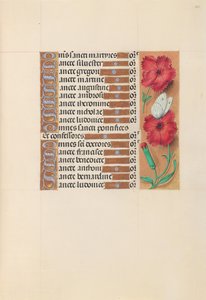 Hours of Queen Isabella the Catholic, Queen of Spain: Fol. 212r, c. 1500. av Master of the First Prayerbook of Maximillian
