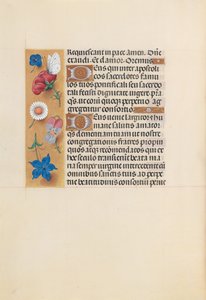 Hours of Queen Isabella the Catholic, Queen of Spain: Fol. 225v, c. 1500. av Master of the First Prayerbook of Maximillian