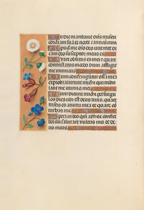 Hours of Queen Isabella the Catholic, Queen of Spain: Fol. 243v, c. 1500. av Master of the First Prayerbook of Maximillian