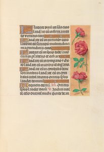 Hours of Queen Isabella the Catholic, Queen of Spain: Fol. 254r, c. 1500. av Master of the First Prayerbook of Maximillian