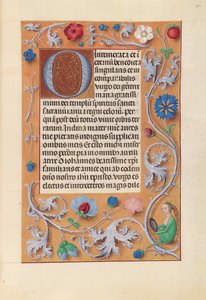 Hours of Queen Isabella the Catholic, Queen of Spain: Fol. 262r, c. 1500. av Master of the First Prayerbook of Maximillian