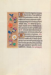 Hours of Queen Isabella the Catholic, Queen of Spain: Fol. 35v, c. 1500. av Master of the First Prayerbook of Maximillian