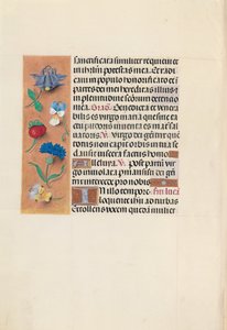 Hours of Queen Isabella the Catholic, Queen of Spain: Fol. 90v, c. 1500. av Master of the First Prayerbook of Maximillian