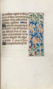 Tidsbok Användning av Rouen: fol. 102r, c. 1470. av Master of the Geneva Latini