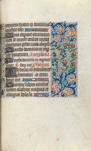 Tidsbok Användning av Rouen: fol. 104r, c. 1470. av Master of the Geneva Latini
