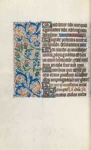 Tidsbok Användning av Rouen: fol. 104v, c. 1470. av Master of the Geneva Latini