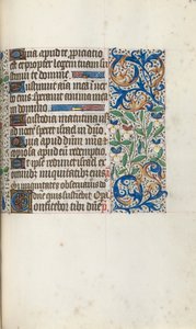 Tidsbok Användning av Rouen: fol. 106r, c. 1470. av Master of the Geneva Latini