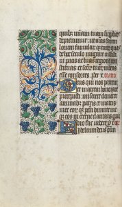 Tidsbok Användning av Rouen: fol. 109v, c. 1470. av Master of the Geneva Latini
