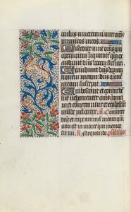 Tidsbok Användning av Rouen: fol. 112v, c. 1470. av Master of the Geneva Latini